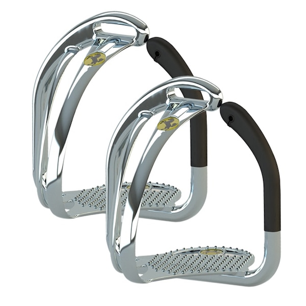 Space Technology Safety STS (Space Technology Safety) English Stirrups Irons 4-3/4" 3532-4-3/4 - main